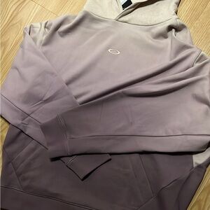 Oakley Pale Pink Ombre Pullover Hoodie